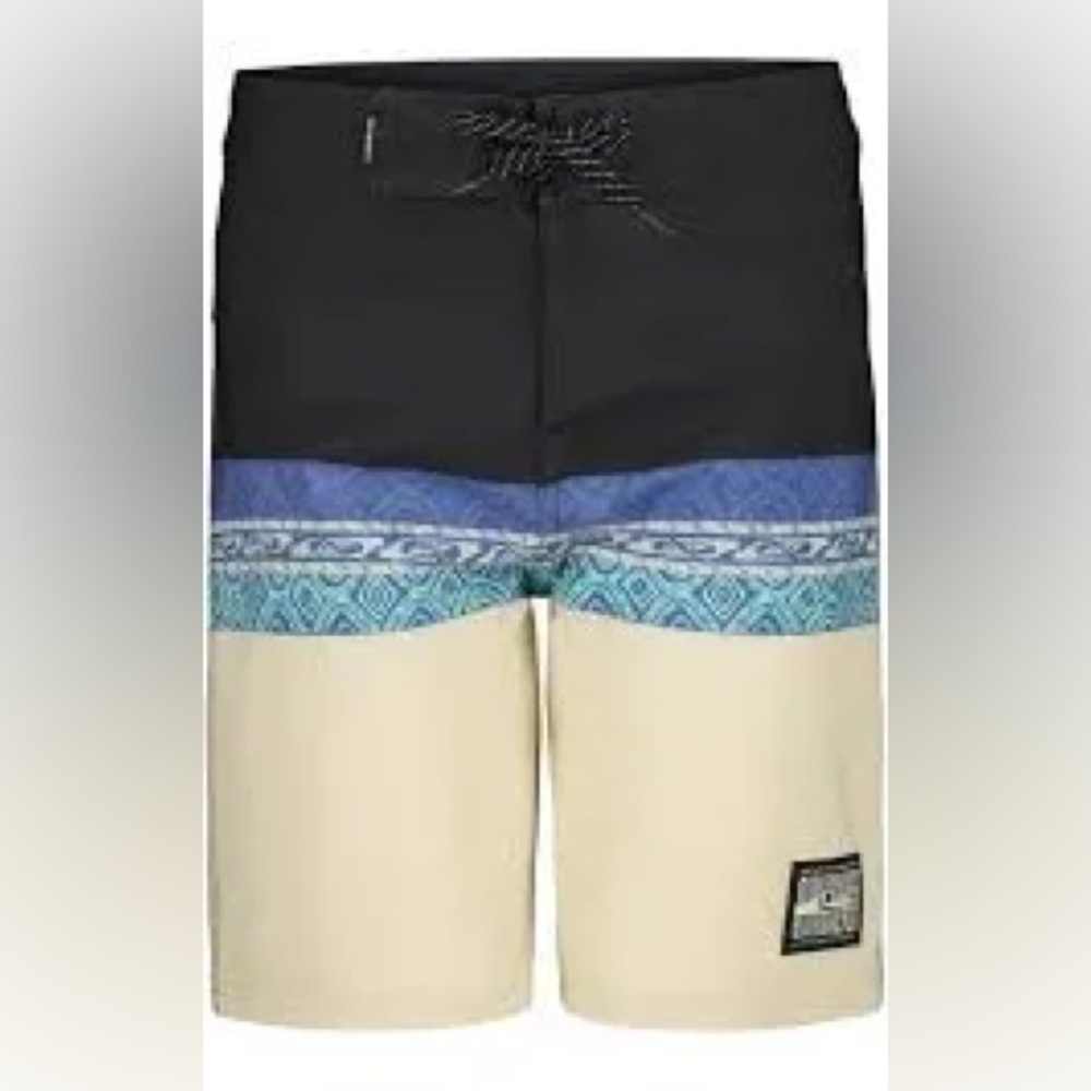 QUICKSILVER Surfsilk Global Heat SWIM Board Shorts, size 26- boys 12 NWT